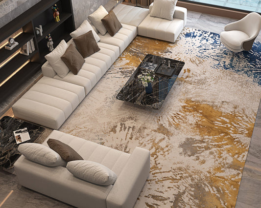 Goodman Modern Luxury Home Furniture Customized Design Minimalist Modular Sofa Set Fabric Leather on Solid Wood for Villa Living